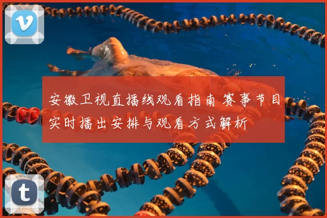 安徽卫视直播线观看指南 赛事节目实时播出安排与观看方式解析